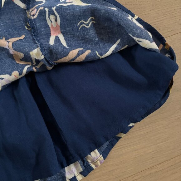 Modcloth Synchronized Swimmers Front Tie Dress in Blue - Picture 9 of 13